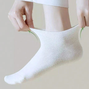 Kit 12 Pares Meias Feminina Cano Baixo Confortável Branco