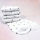 Kit 12 Pares de Meia Feminina Poá  – Delicadeza em Preto e Branco