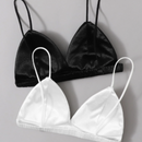 Kit 2 Tops Triangular em Cetim com Bojo