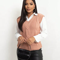 Max Colete Feminino Regata Suéter Tricot