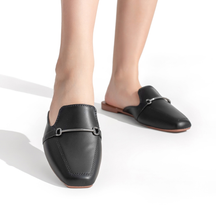 Mule Feminino Rasteira Bico Quadrado 
