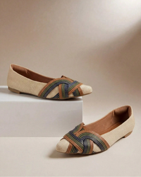 Sapatilha Feminina Bico Fino Juta Color