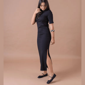 Sapatilha Feminina Boneca Tela Transparente  Preta