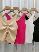 Top feminino com Amarração Frontal