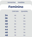 Shorts Jeans Soltinho Cintura Média - Sawary Jeans