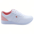 Tênis Feminino Casual Conforf - Numeração especial do 33 ao 41 Branco
