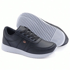 Tênis Feminino Casual Conforf - Numeração especial do 33 ao 41 Preto