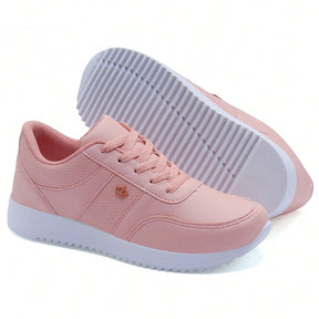 Tênis Feminino Casual Conforf - Numeração especial do 33 ao 41 Rosa