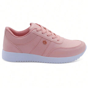Tênis Feminino Casual Conforf - Numeração especial do 33 ao 41 Rosa