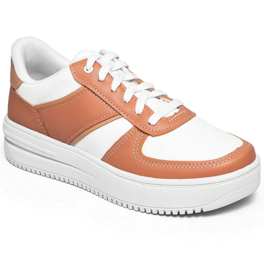 Tênis Feminino Casual Confortável Flatform Luana Rosê