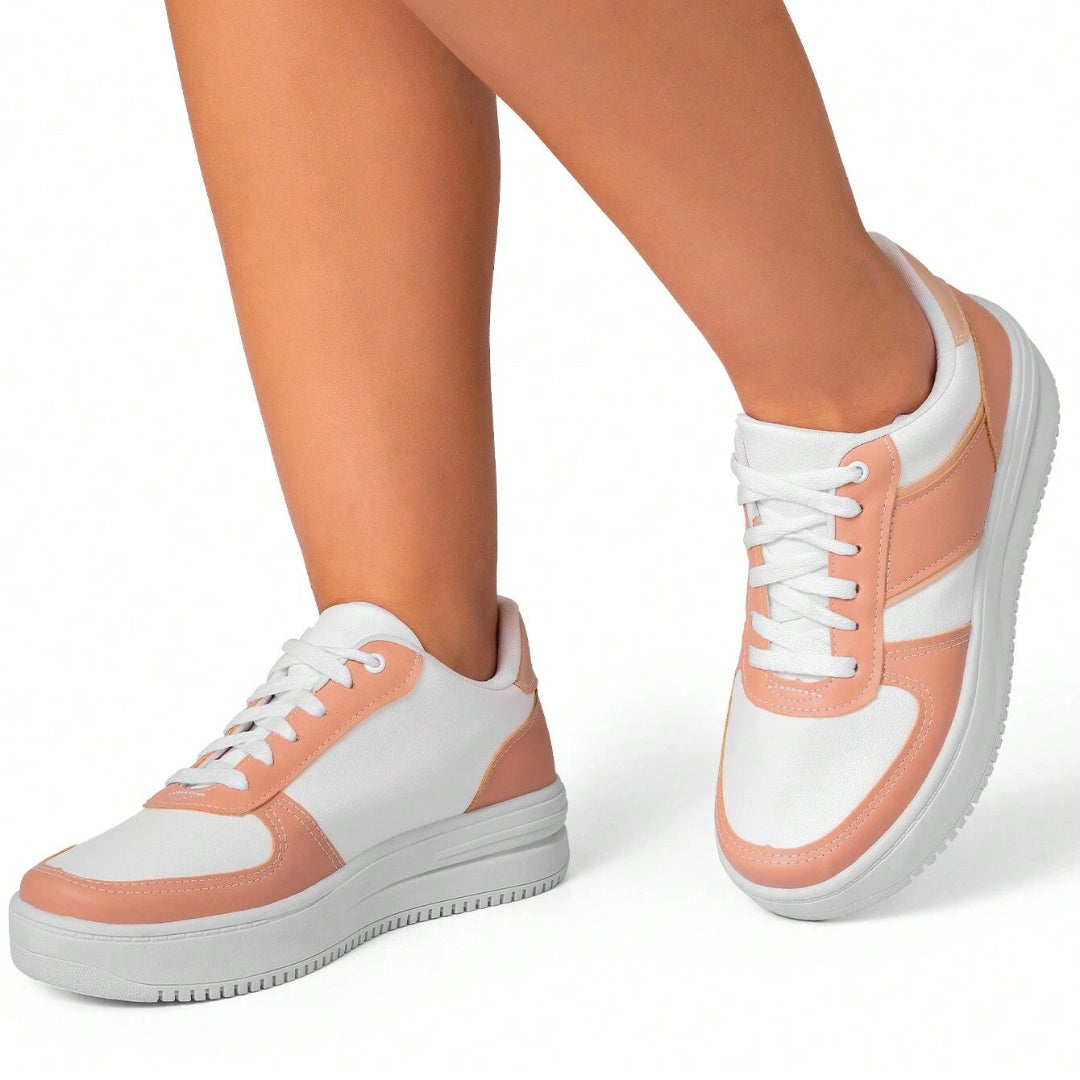 Tênis Feminino Casual Confortável Flatform Luana Rosê
