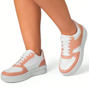 Tênis Feminino Casual Confortável Flatform Luana Rosê