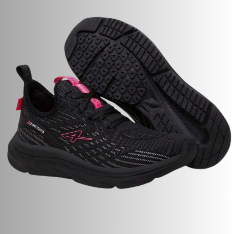 Tênis Feminino Anti Impacto Fitness Running Adventure - Leve e Macio