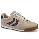 Tenis Feminino Casual Retro Solado Macio e Confortavel Bege