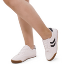 Tenis Feminino Casual Retro Solado Macio e Confortavel Branco