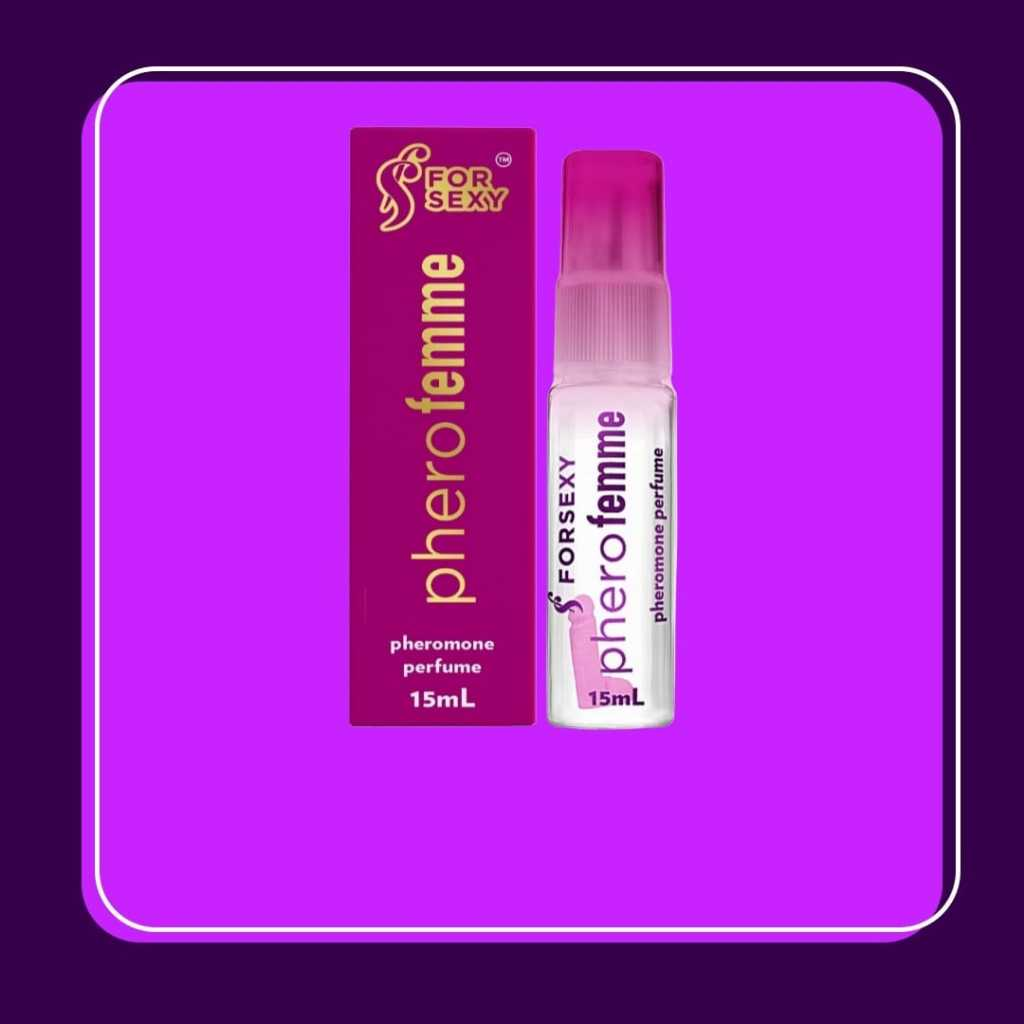 Perfume Afrodisíaco com Feromônios Pherofemme 15ml – Atração, Sedução e Poder de Conquista