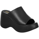 Tamanco Feminino Sandal Boots Plataforma Anabela Sola Alta