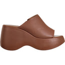 Tamanco Feminino Sandal Boots Plataforma Anabela Sola Alta