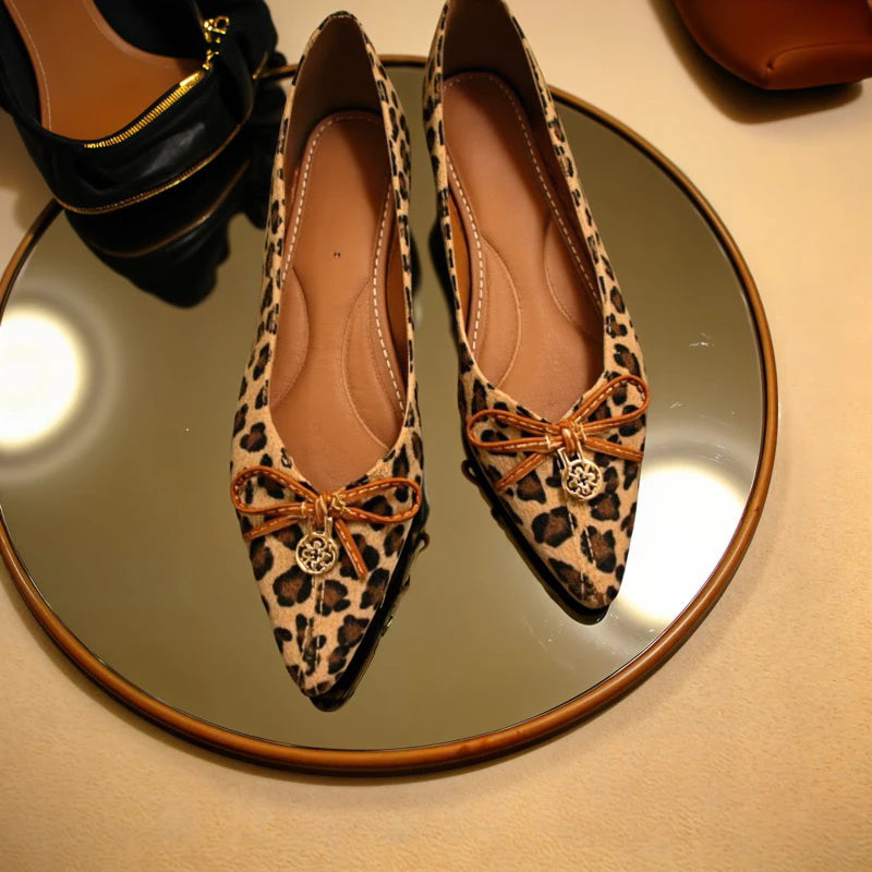 Sapatilha Feminina Laura Animal Print