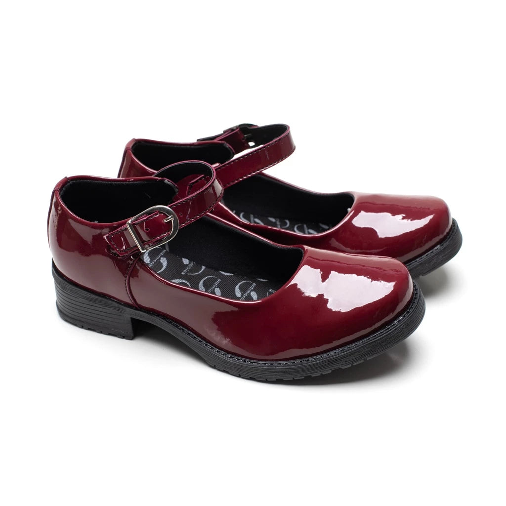 Sapato Mary Jane Feminino com Fivela Ajustável | Conforto, Estilo Retrô e Elegância para o Dia a Dia