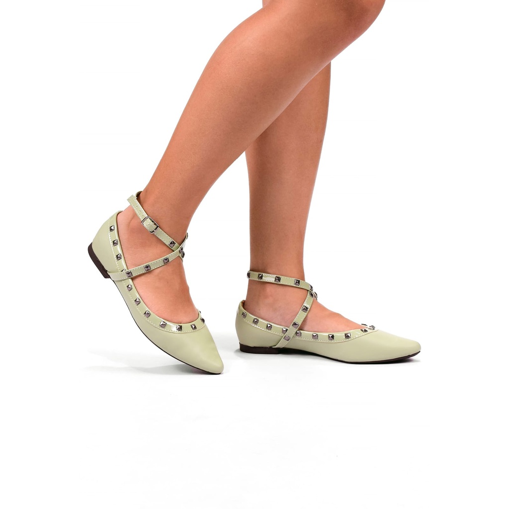 Sapatilha Bico Fino Bailarina Boneca, Spike